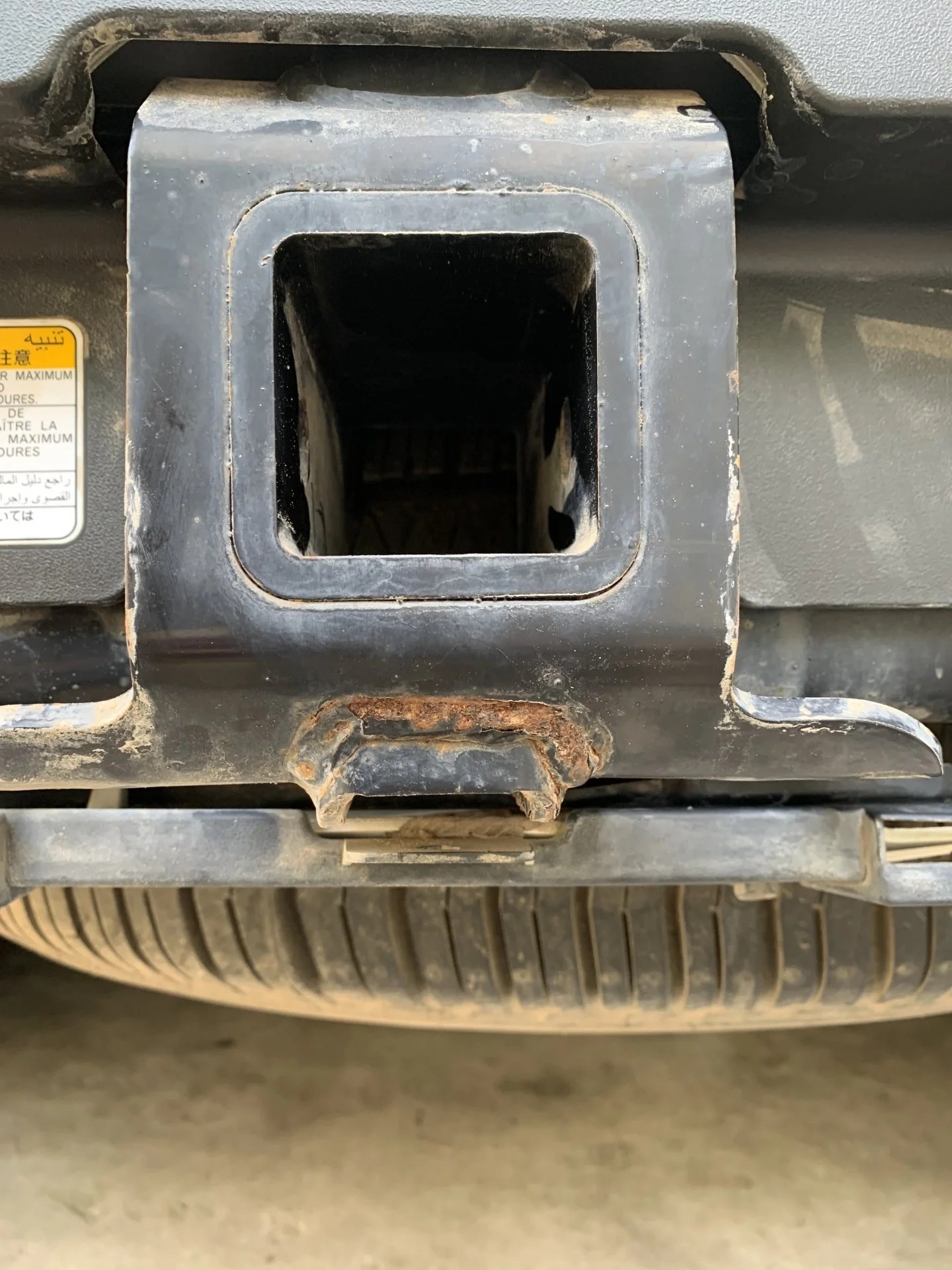Rust advice trailer hitch IH8MUD Forum