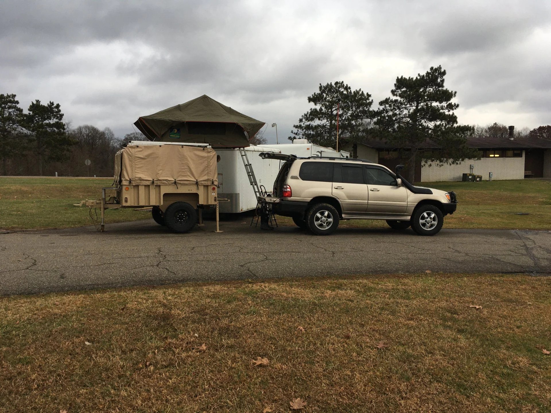 What did you put in your military trailer today? Page 19