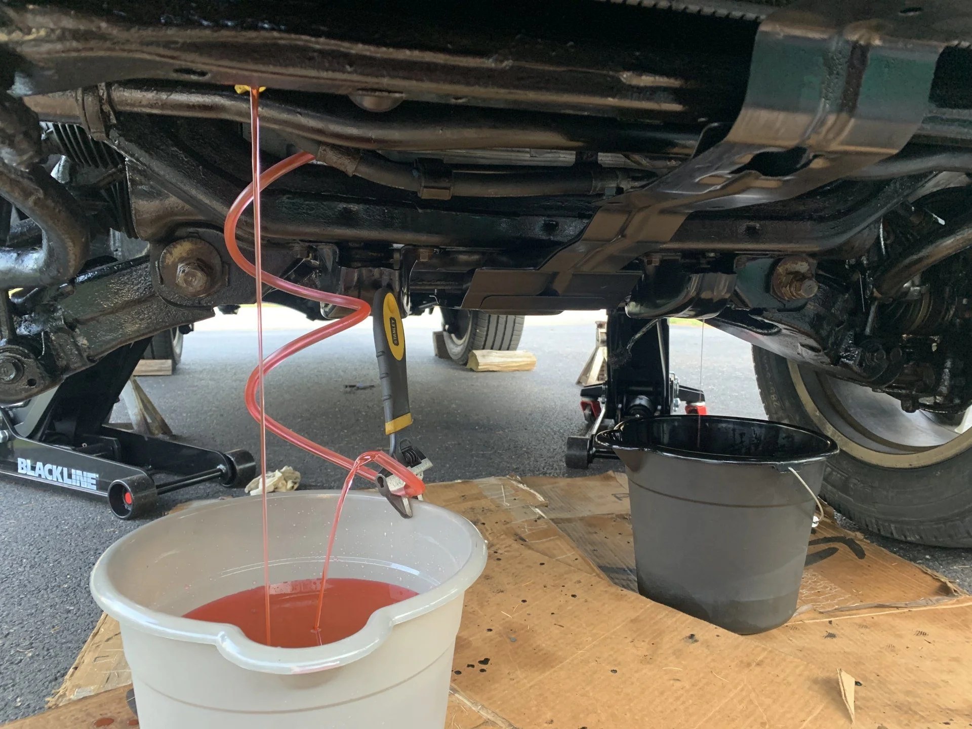 Complete coolant flush with thermostat replacement, did you use 3 or 4