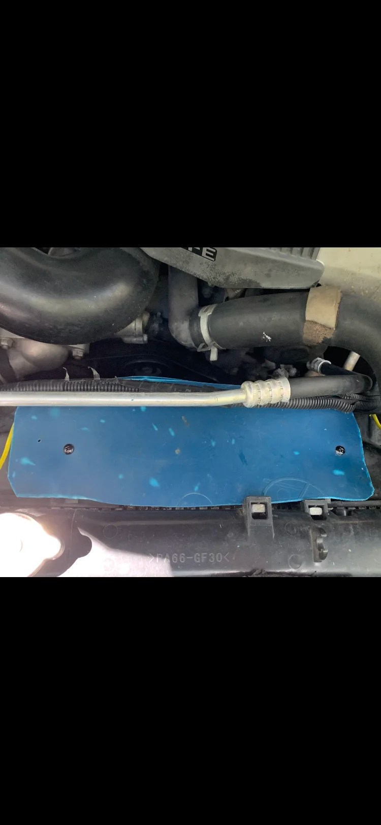 Broken fan shroud door IH8MUD Forum