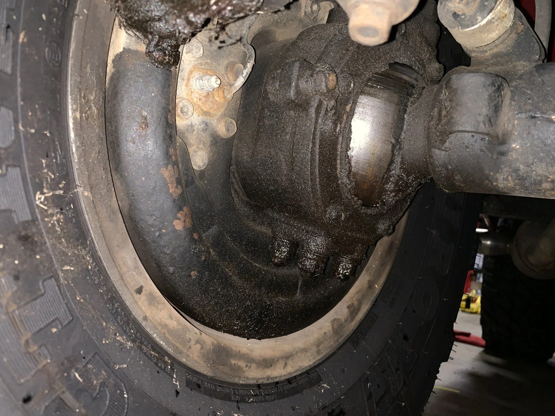 Leak on front axle / brakes | IH8MUD Forum
