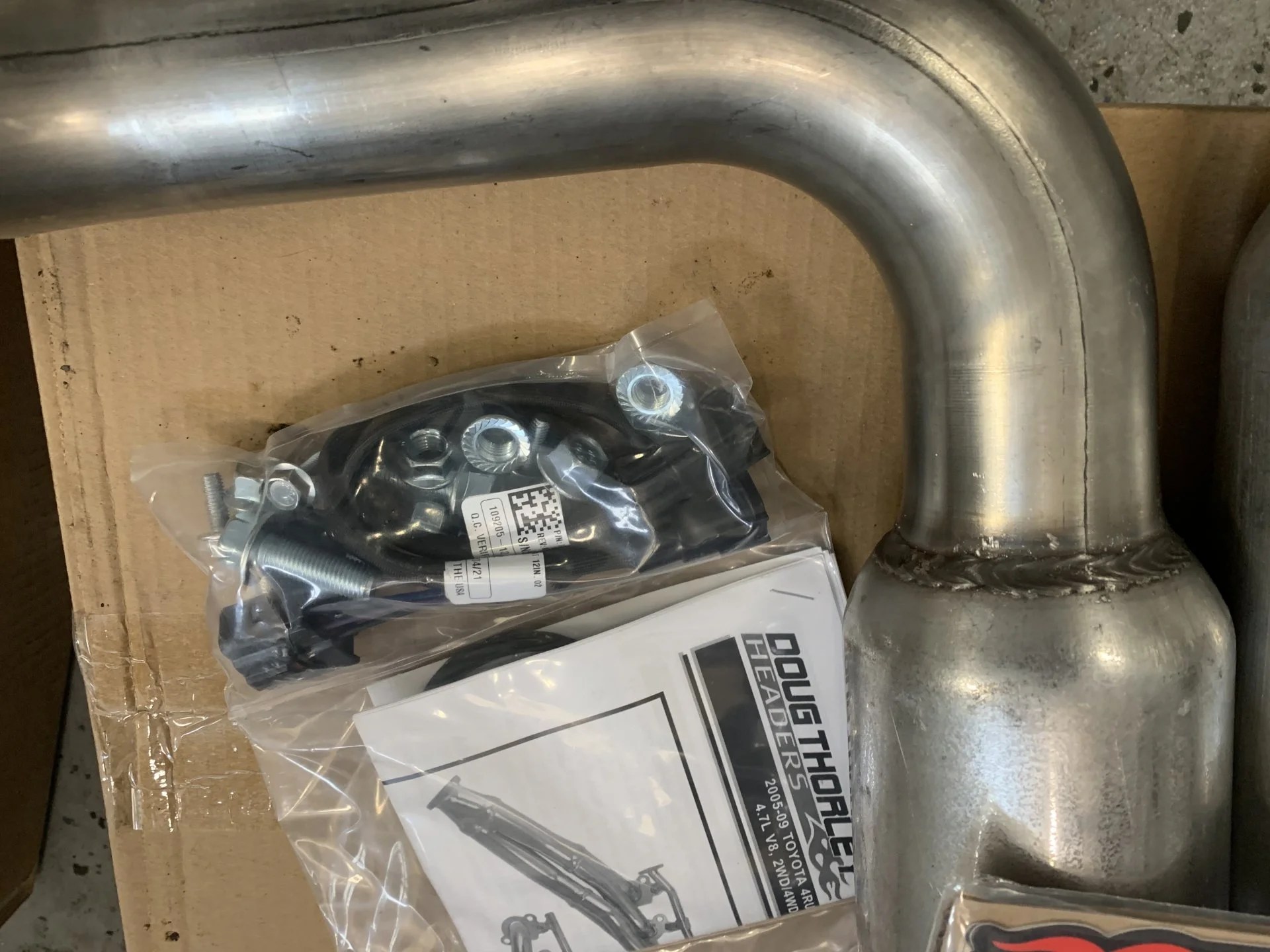 SOLD Grand Rapids, MI Doug Thorley long tube headers, Y pipe, and 3” URD Stainless exhaust