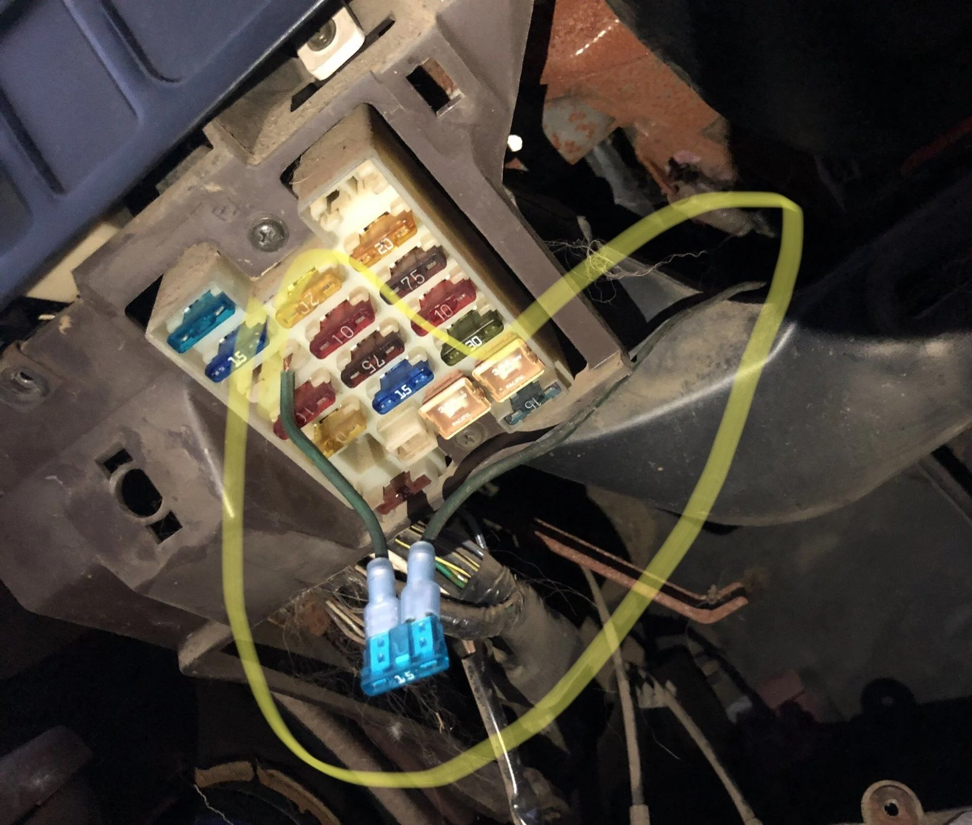 EFI fuse keeps blowing 91 Land Cruiser PO bypass need help! IH8MUD Forum