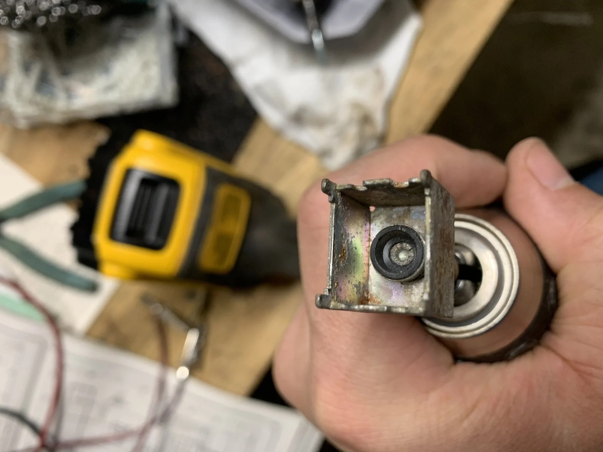 Cleaning suggestion for parking brake switch | IH8MUD Forum