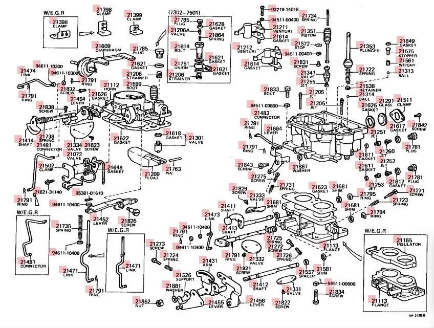 Lower Carburetor Diagram | IH8MUD Forum
