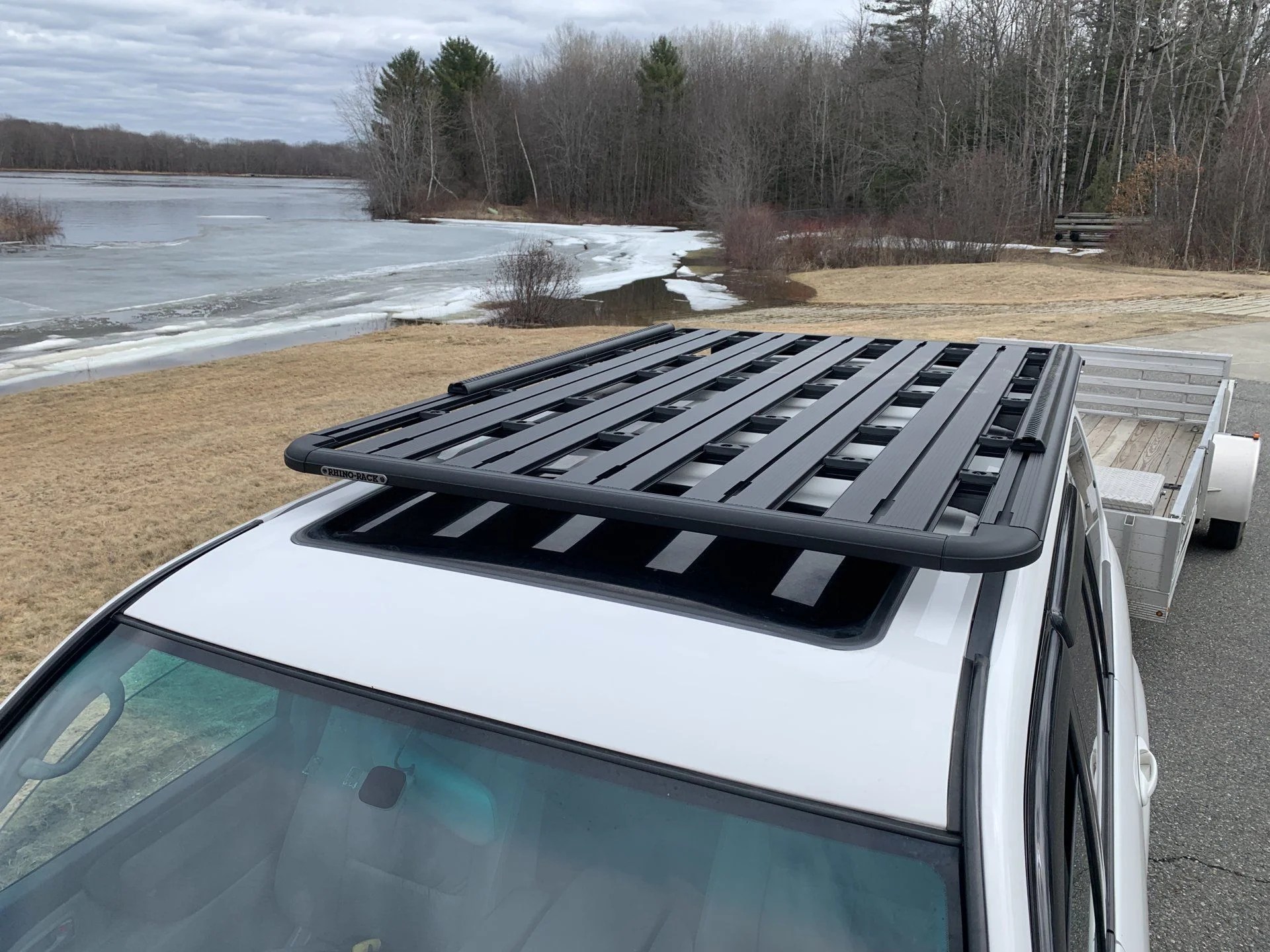 Rhino Rack Pioneer platform installed. IH8MUD Forum