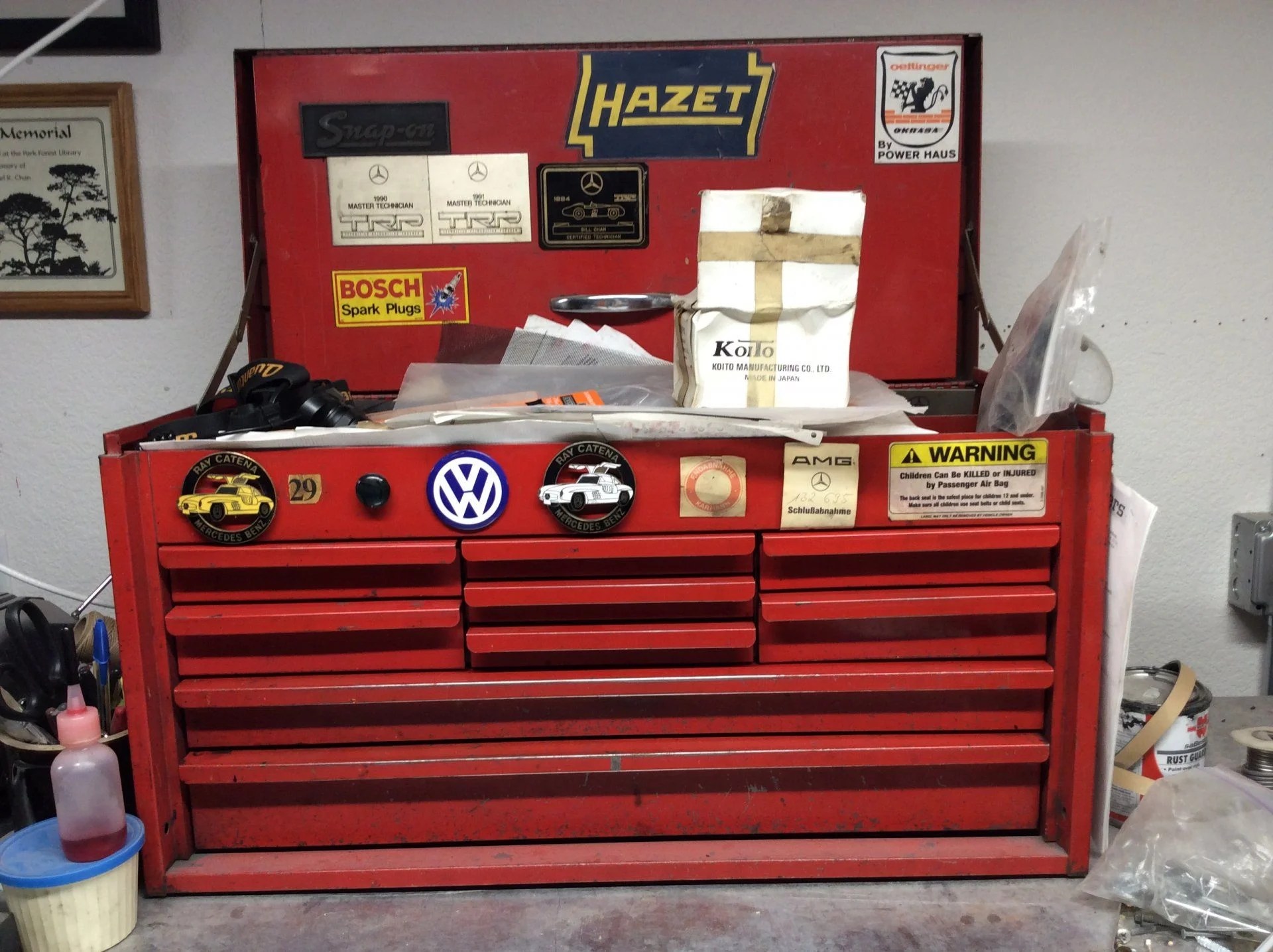 Repainting vintage Snap On tool box IH8MUD Forum