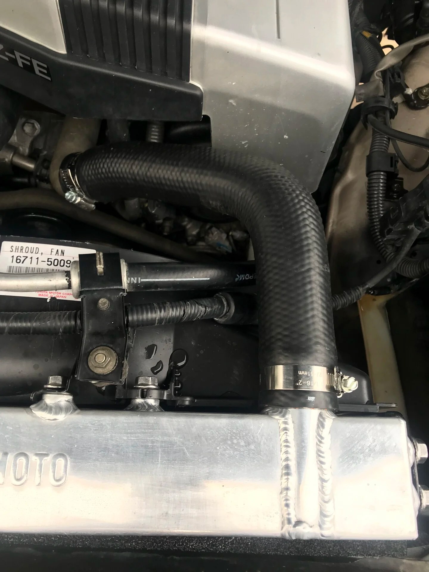 Radiator hose blew off of new Mishimoto radiator. IH8MUD Forum