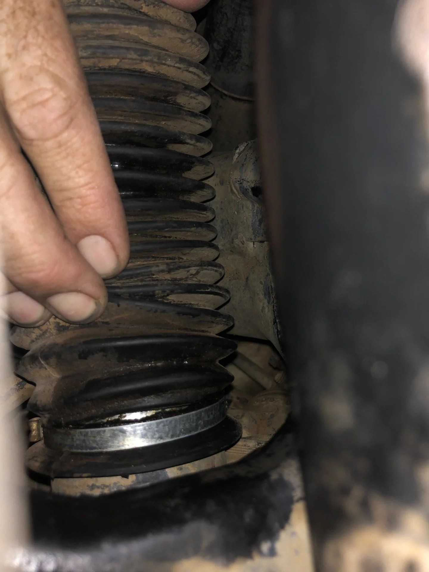 Steering Boot Tear and Slight Leak, Advice Needed. IH8MUD Forum