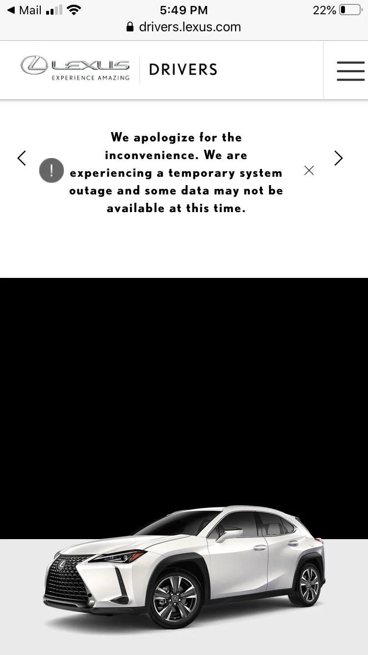 Lexus owners site down? IH8MUD Forum