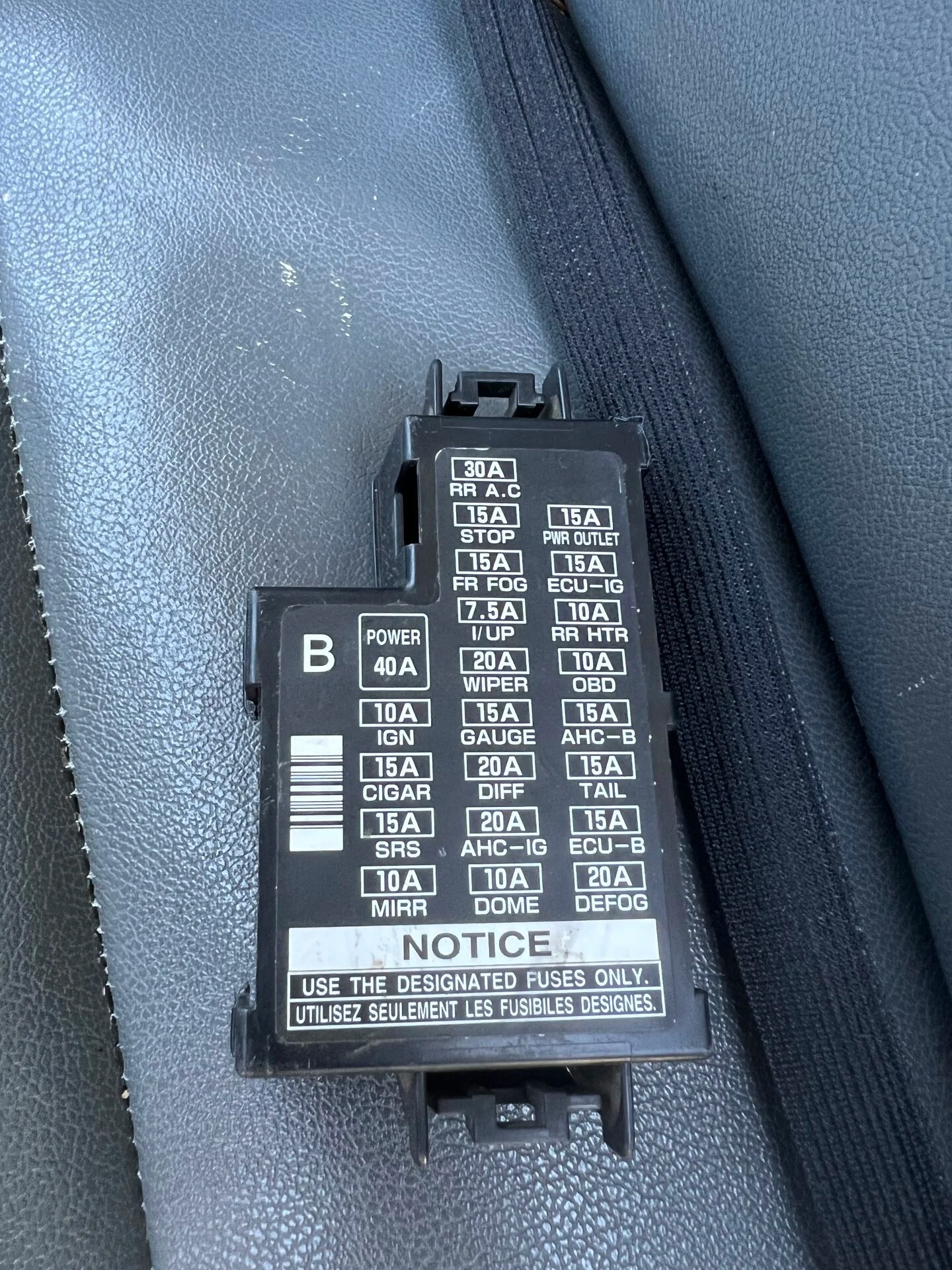 Power seat/windows/locks not working. | IH8MUD Forum