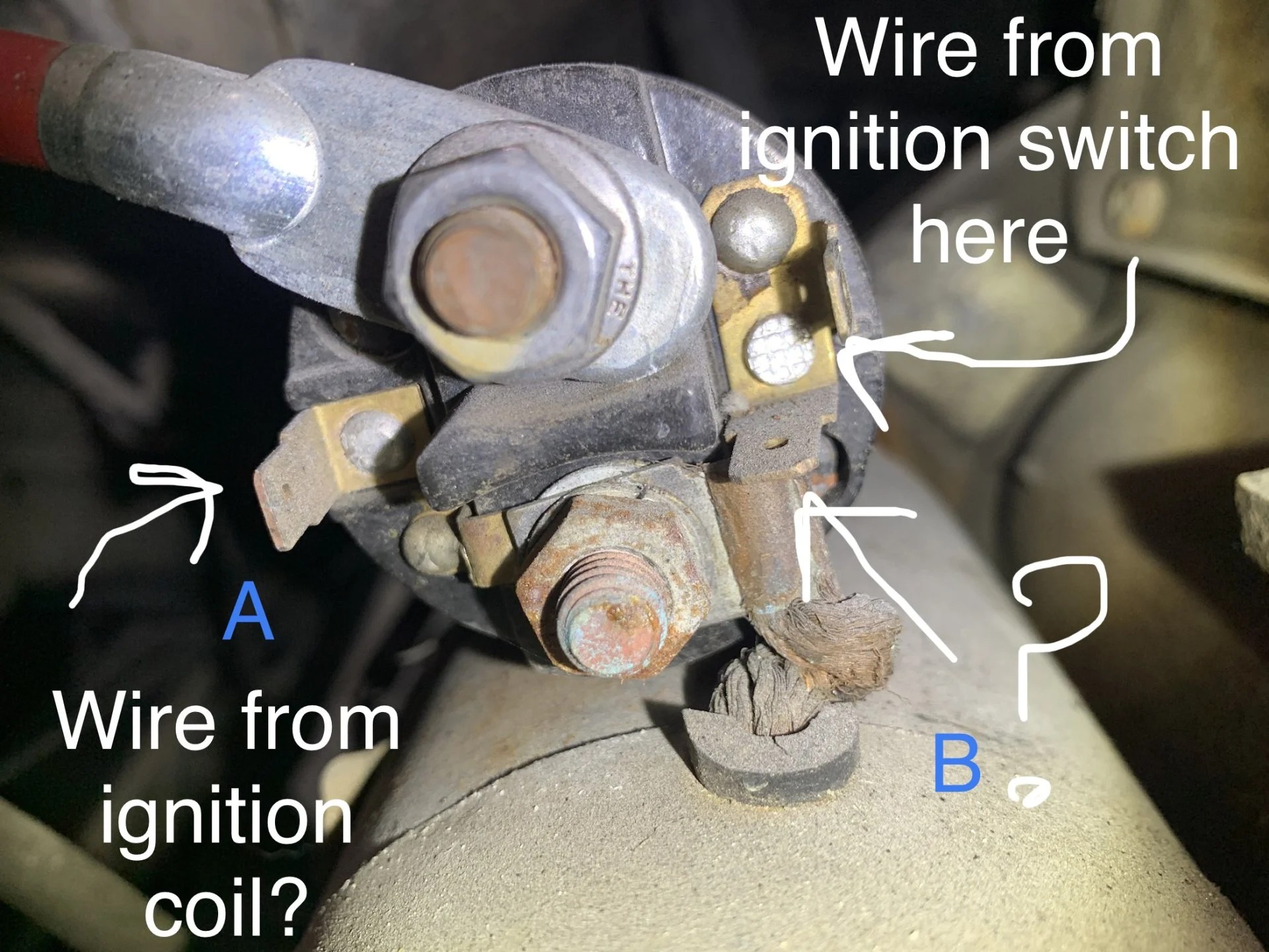 76 FJ40 starter and ignition coil wiring question | IH8MUD.com Forum