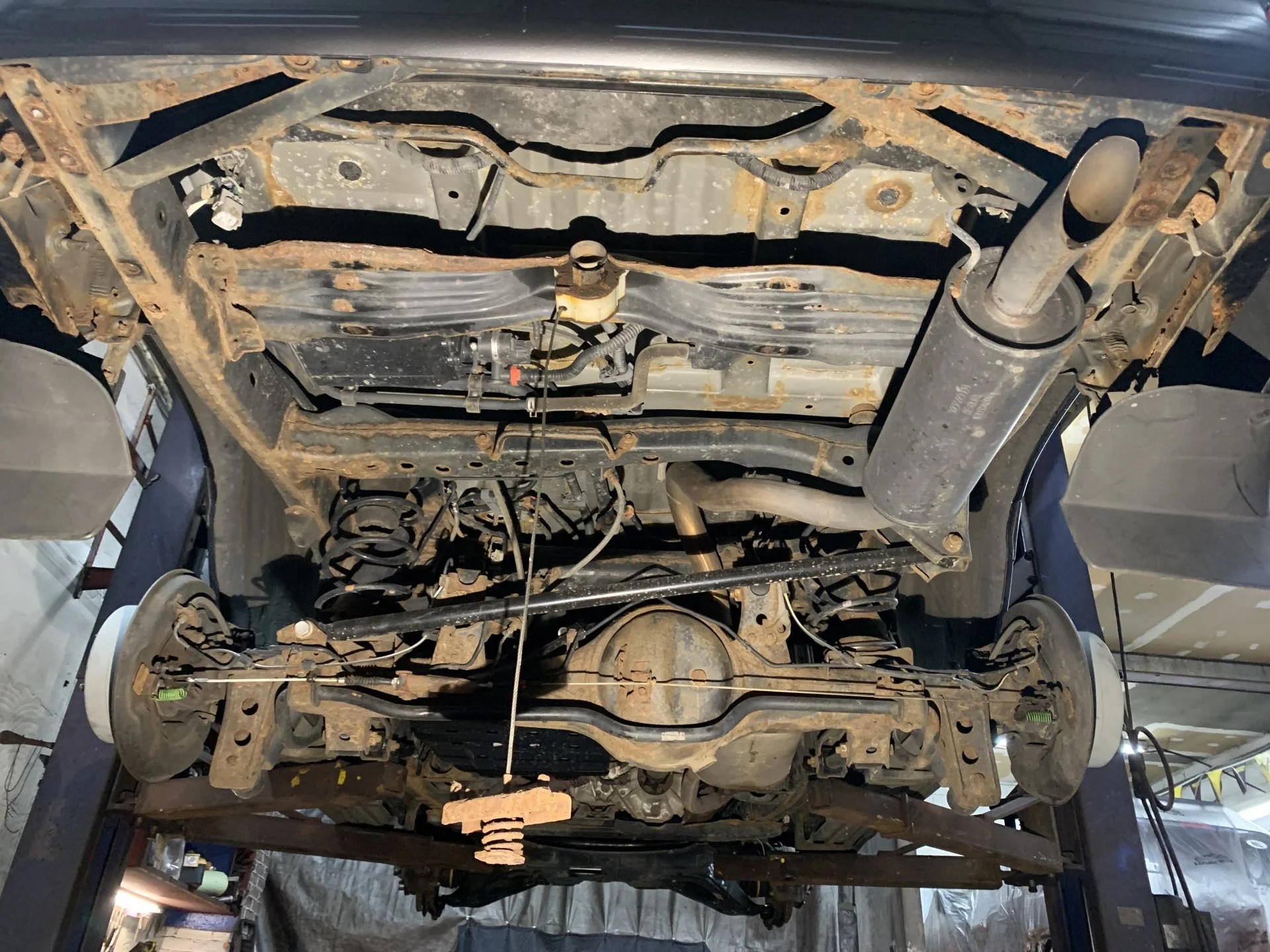 Undercarriage coating photos IH8MUD Forum