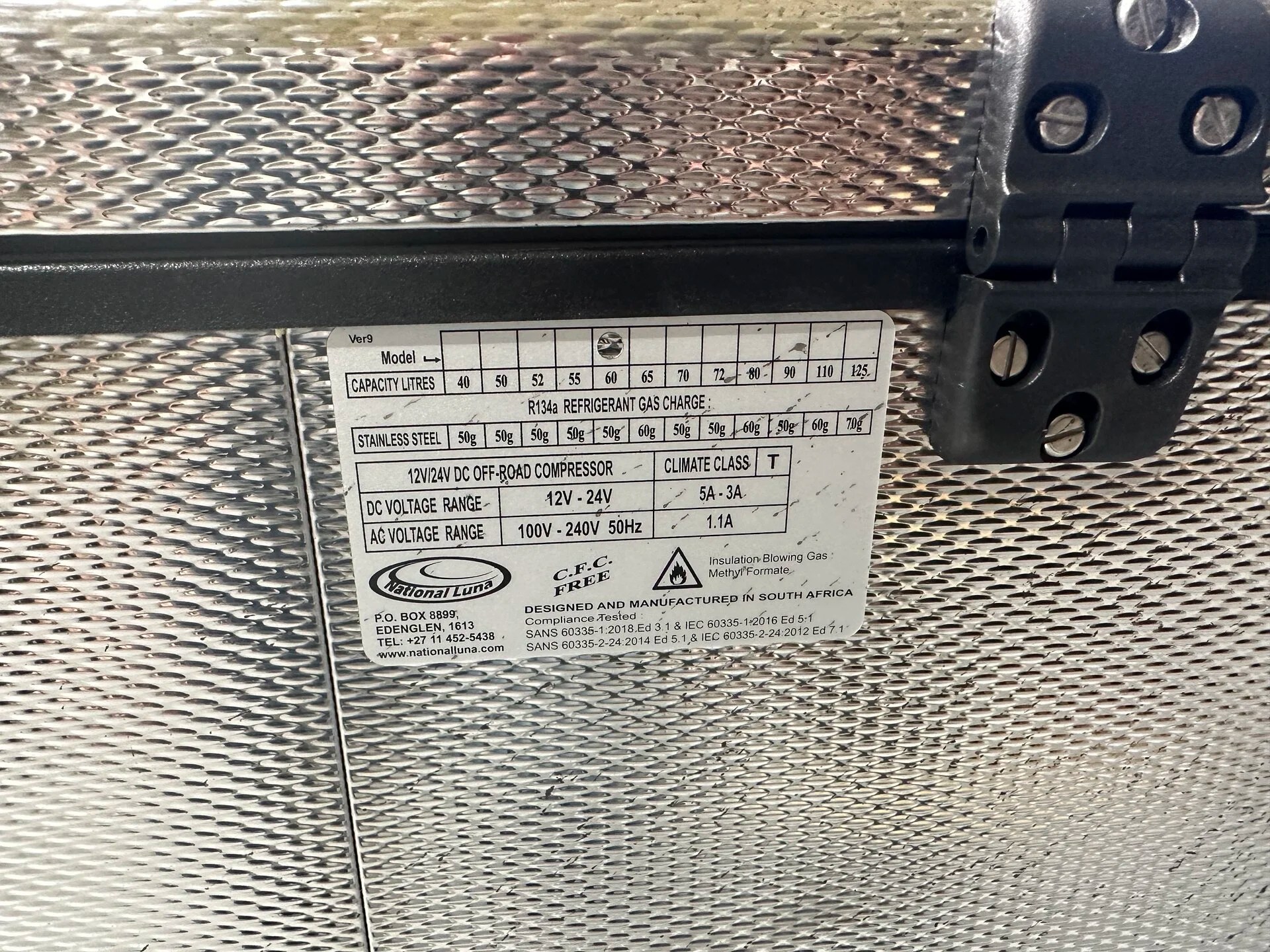 SOLD Thomasville, GA National Luna 60L fridge/freezer IH8MUD Forum