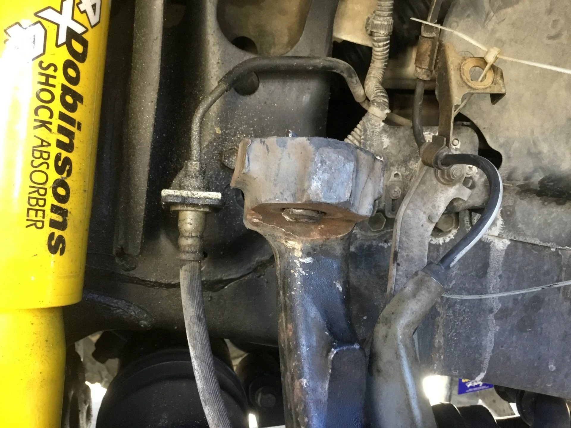 UCA ball joint stuck in steering knuckle removal help IH8MUD Forum