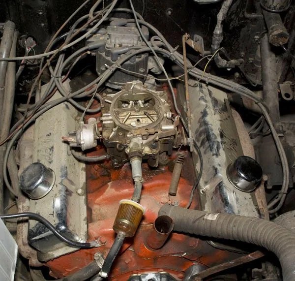 Chevy 283 V8 with Power Pack Heads out of FJ45 IH8MUD Forum