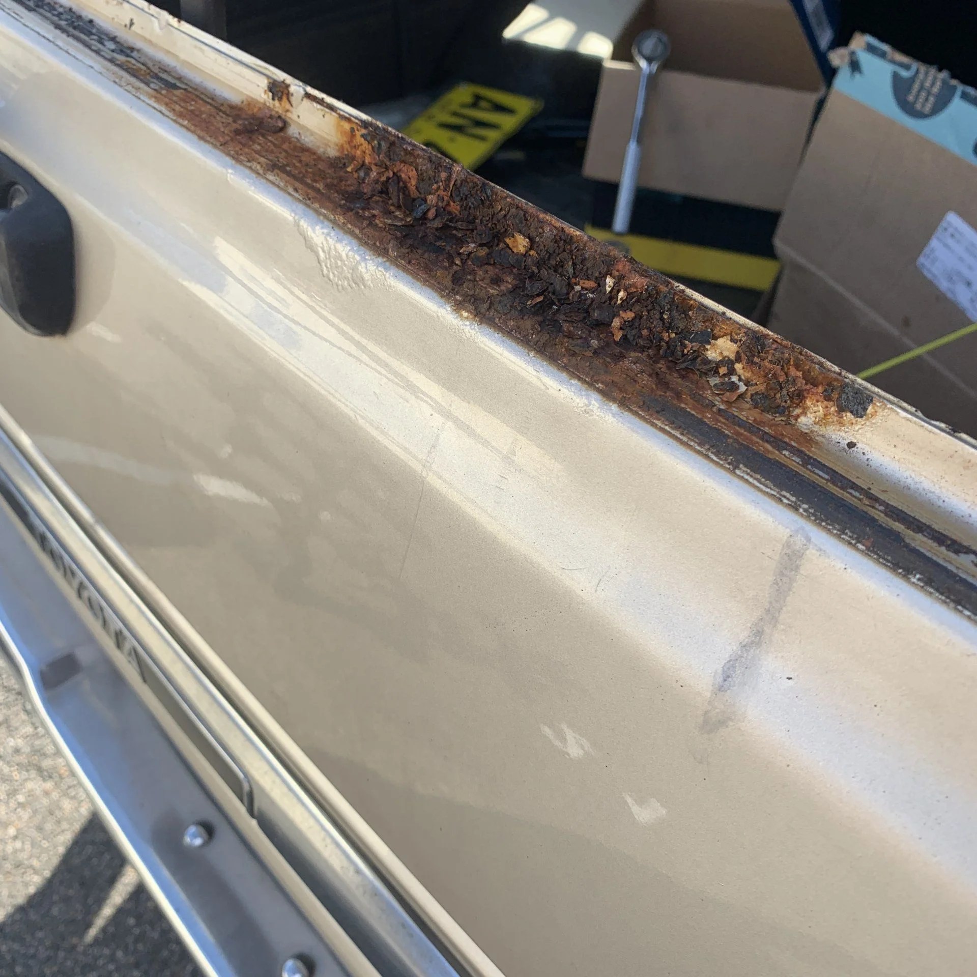 Small (hopefully) rust bubble repair IH8MUD Forum