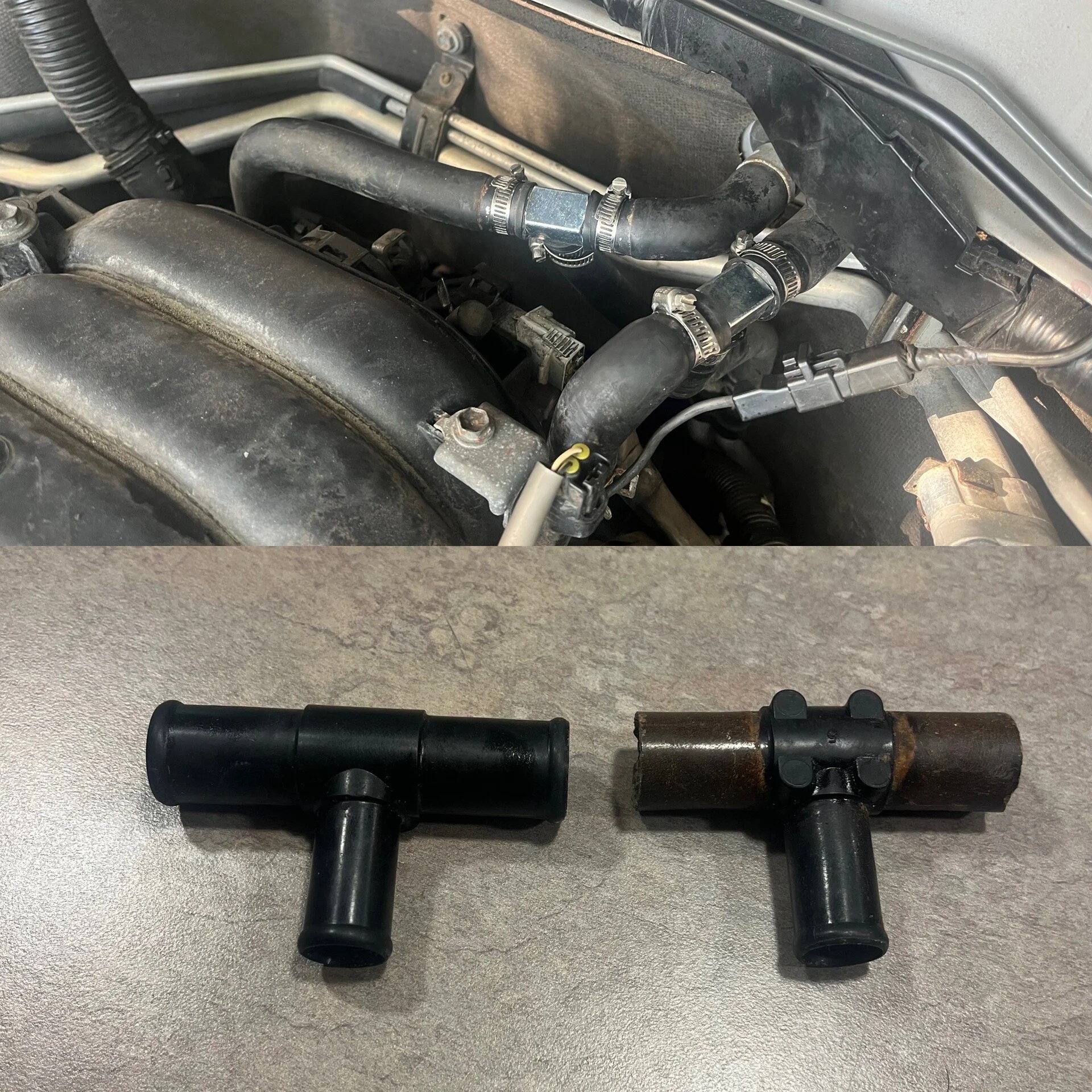 DIY: Replacing heater hose pipe T's *important* | Page 42 | IH8MUD Forum