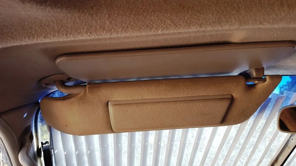 Droopy sun visor fix with Chrysler New Yorker visor IH8MUD Forum