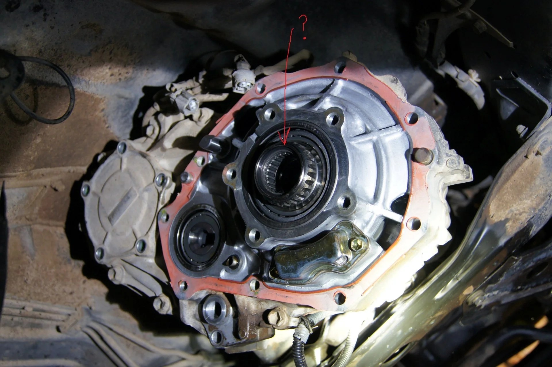 Replacing cracked Transfer Case plate. Any advice appreciated IH8MUD