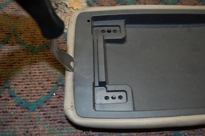 Center console lid leather cover install IH8MUD Forum