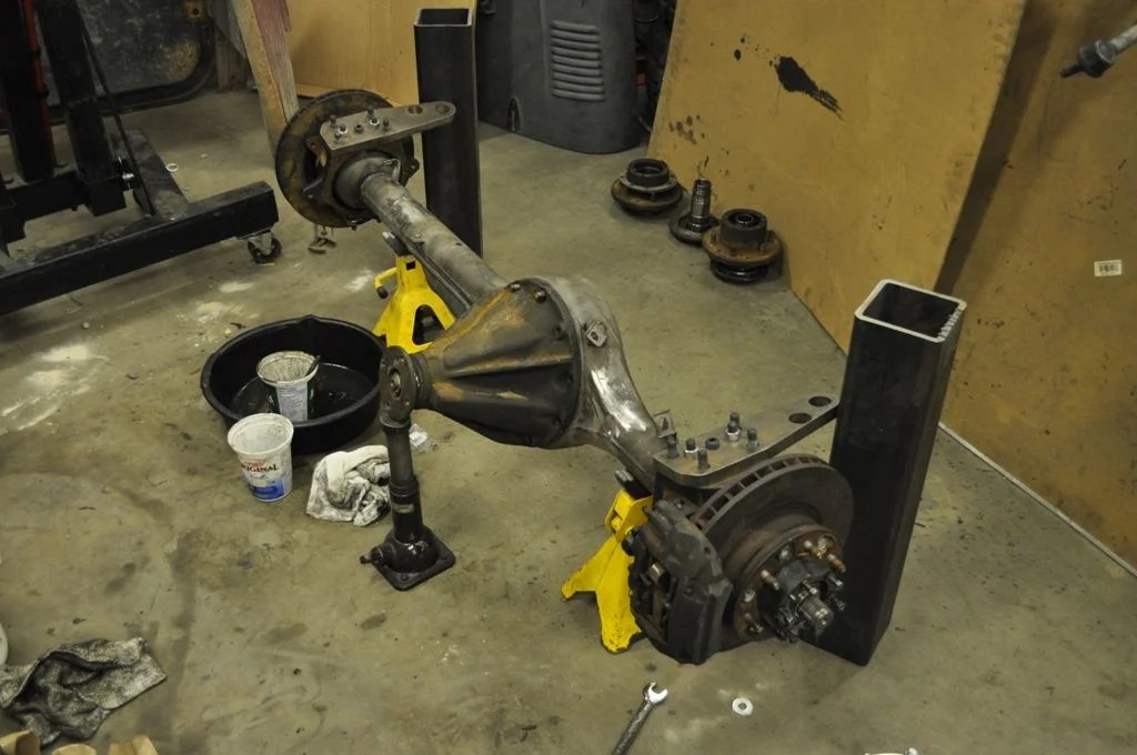 My (mostly) Toyota Hybrid Front Axle Build for FJ40 IH8MUD Forum