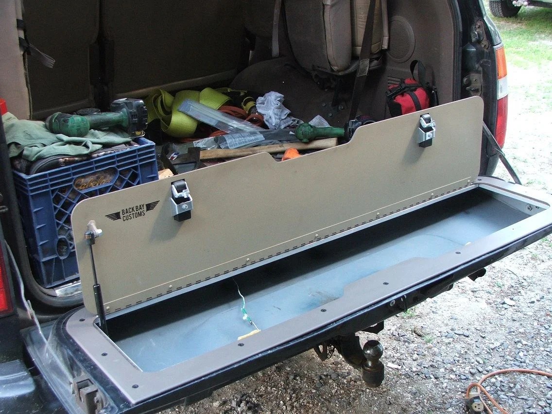 80 Series Land Cruiser Tailgate Storage Mod ubicaciondepersonas.cdmx