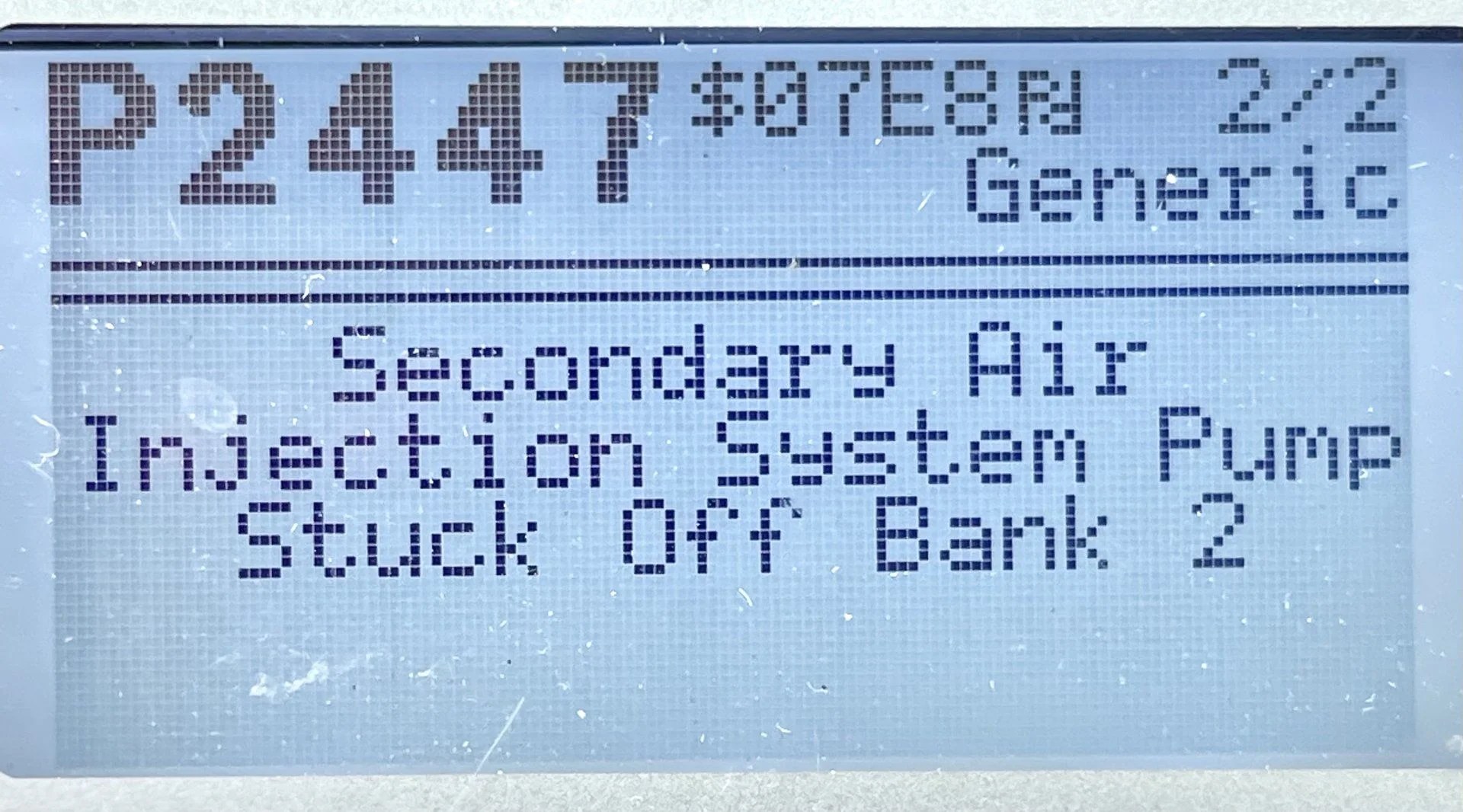 Real Time: “Secondary Air Pump Stuck Off” | Ih8Mud Forum