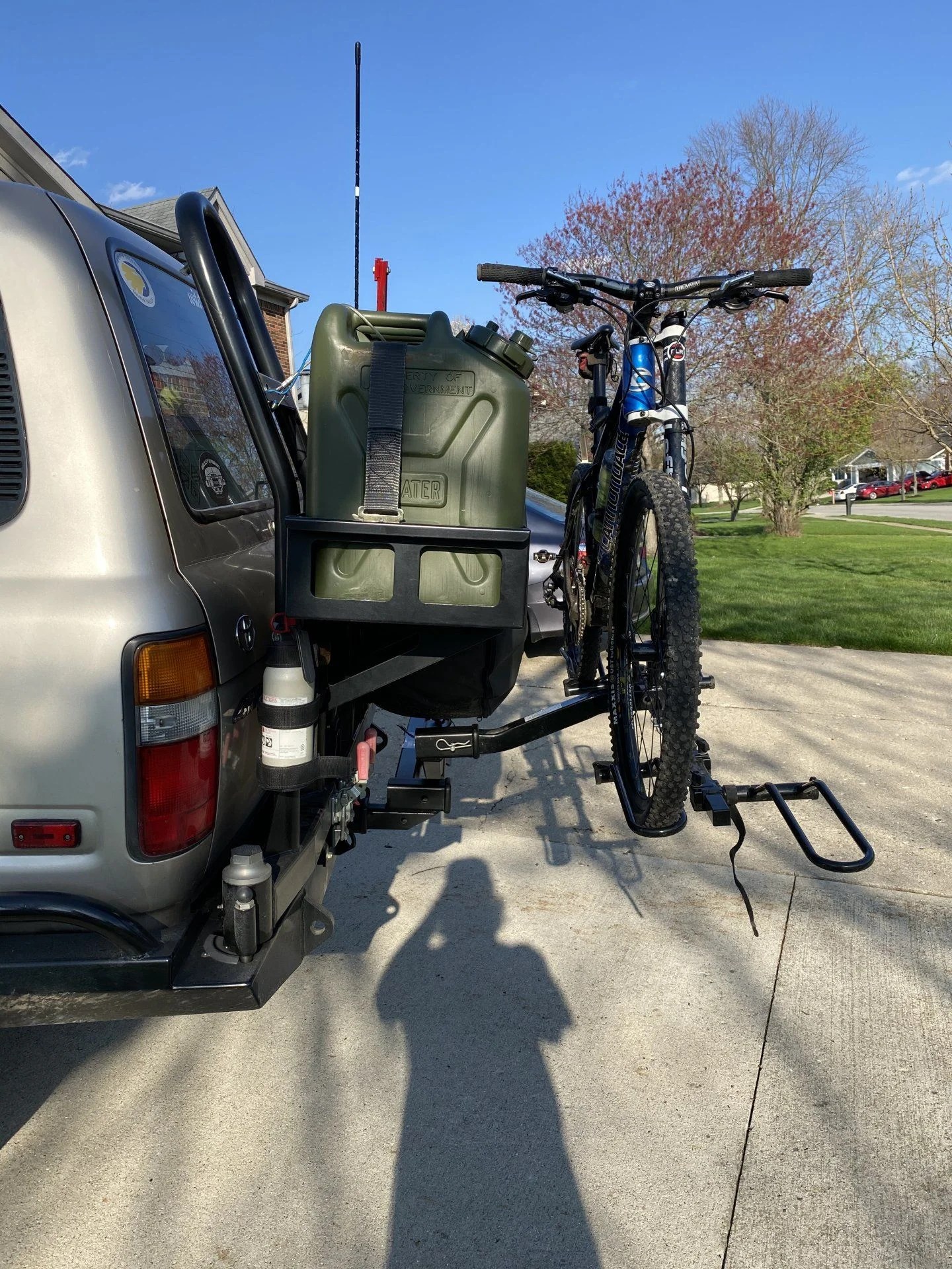 Hitch mount bike rack and slee bumper w/ swingout Page 6 IH8MUD Forum