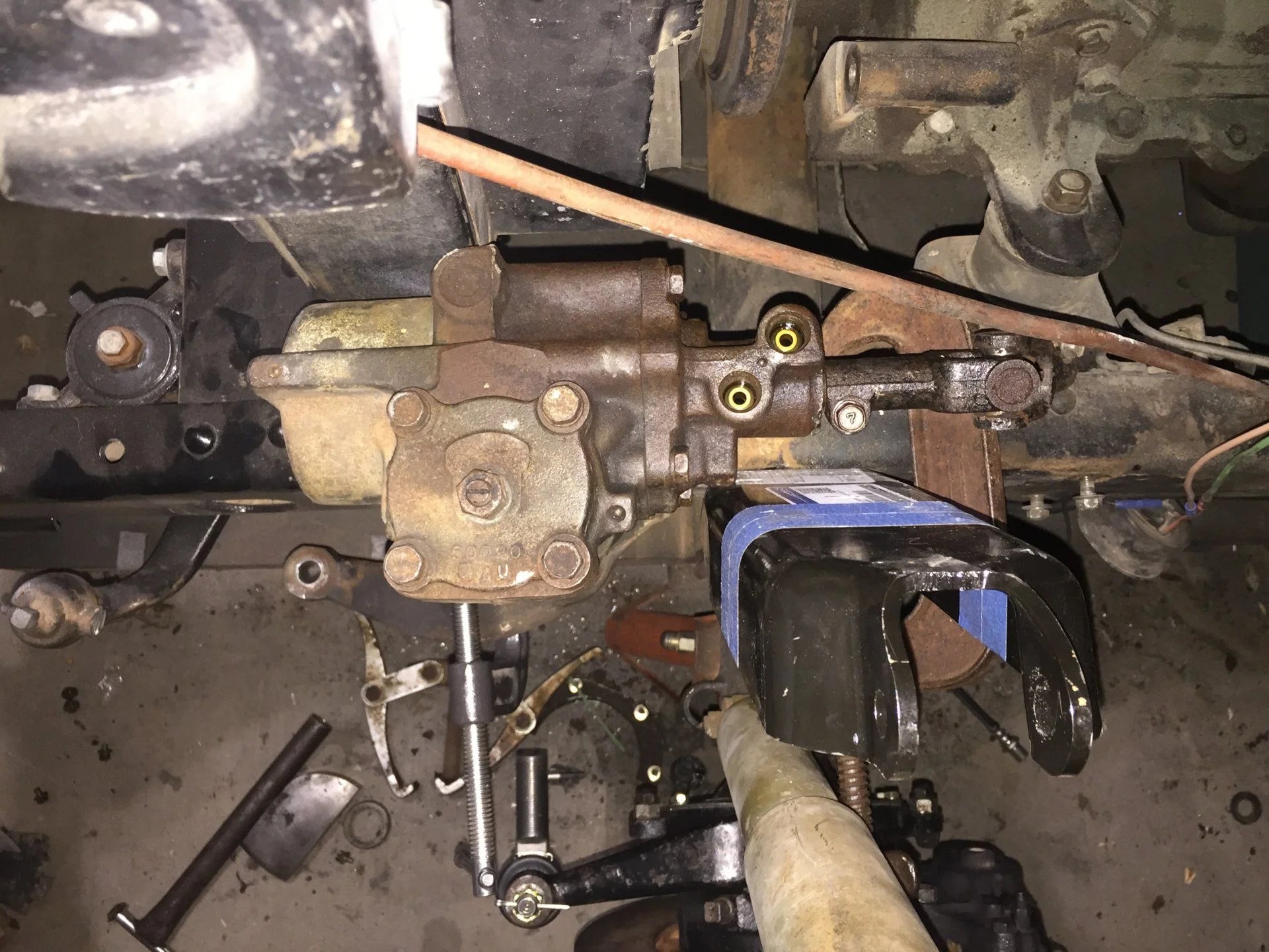 Fj80 or fj60 steering box on fj40 | IH8MUD Forum
