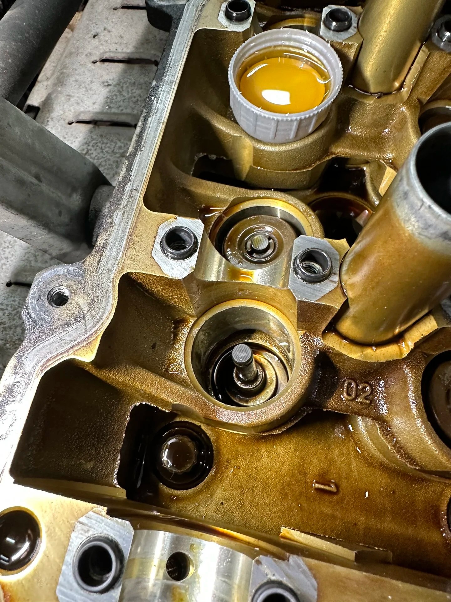 It is worth doing a top end rebuild with leaking valve seals Page 2