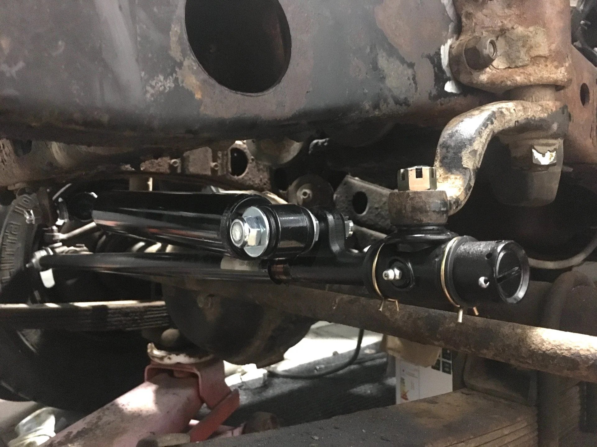 Fj60 power steering need info on drag link pitman arm setup IH8MUD Forum