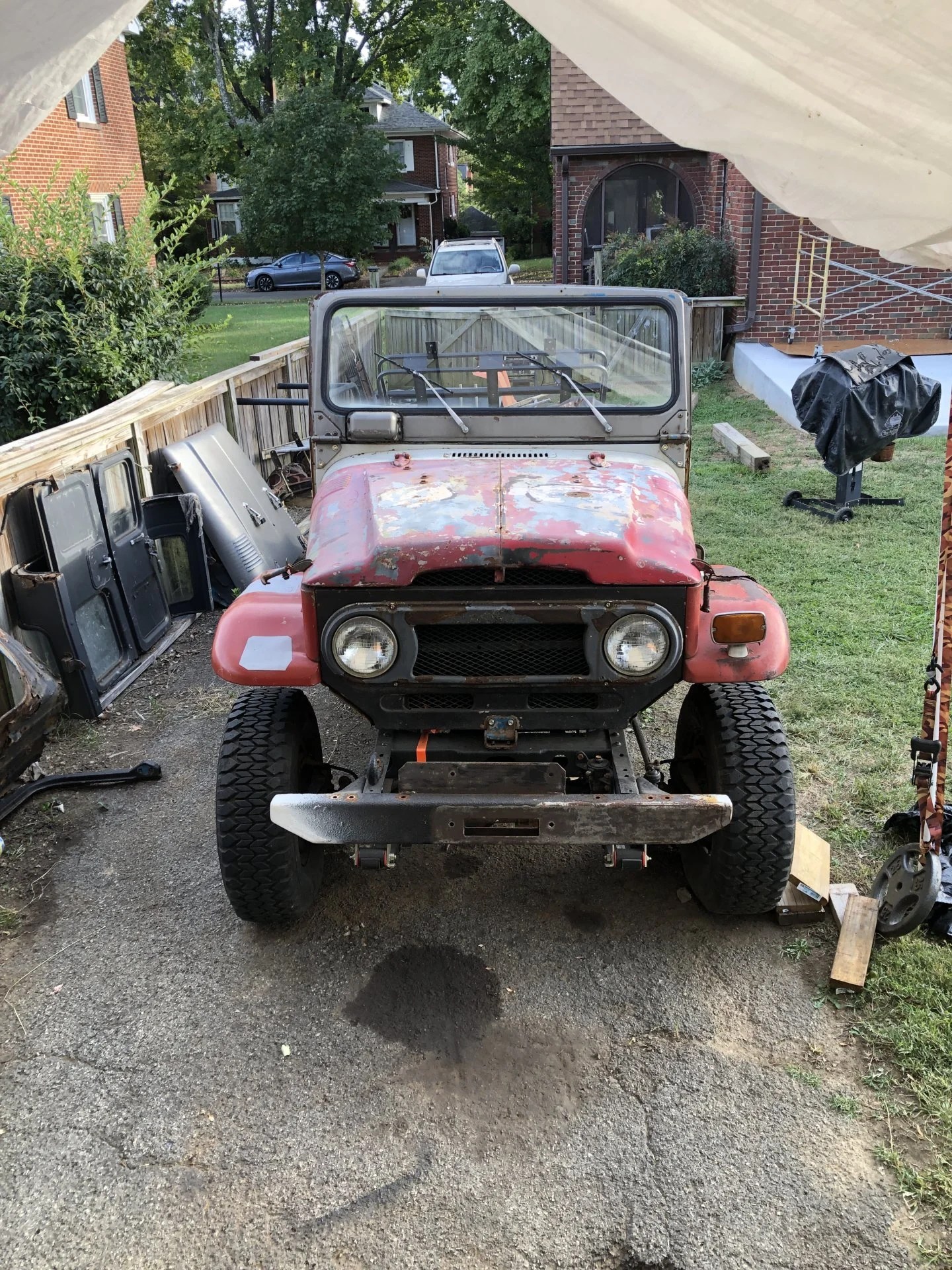 Rusted out fender. Fix or replace? IH8MUD Forum