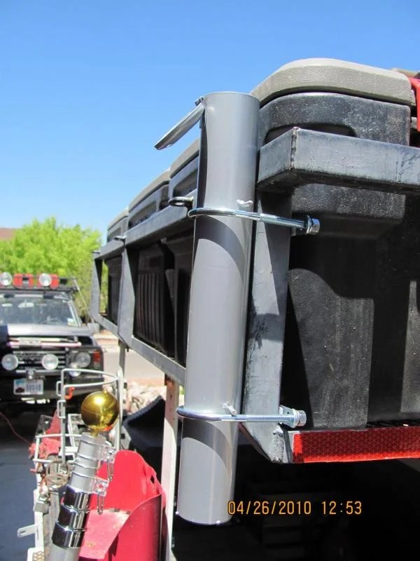 Flag pole install | IH8MUD Forum