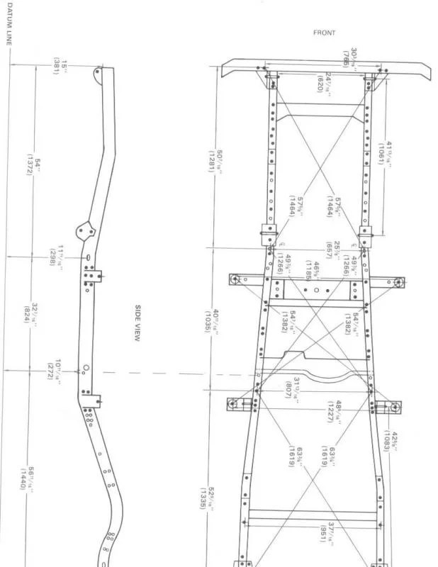 chassis/frame dimensions fj40 IH8MUD Forum