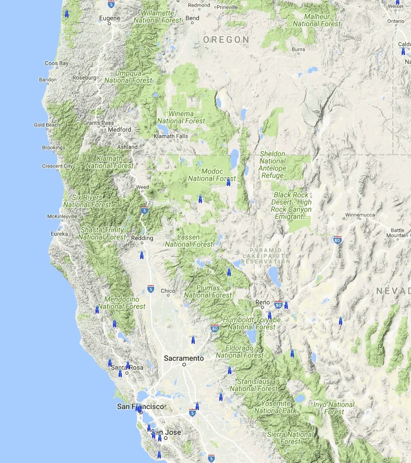 Repeaters Near Me Map me a HAM radio (brand, hand held vs fixed, etc) IH8MUD Forum