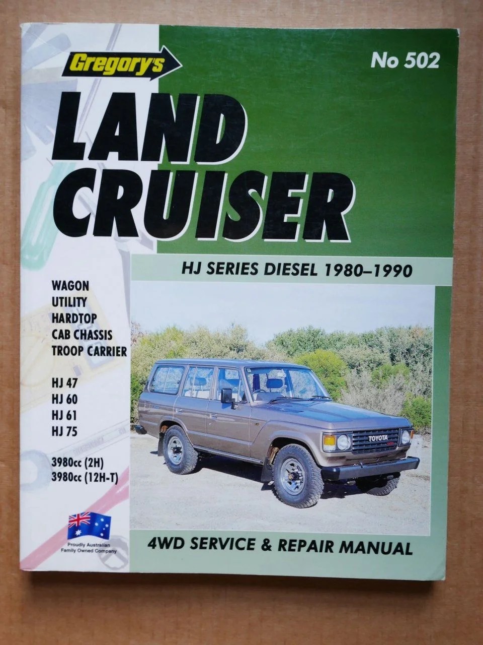 For Sale Land Cruiser manuals, diesel, Gregory's, Max Ellery's