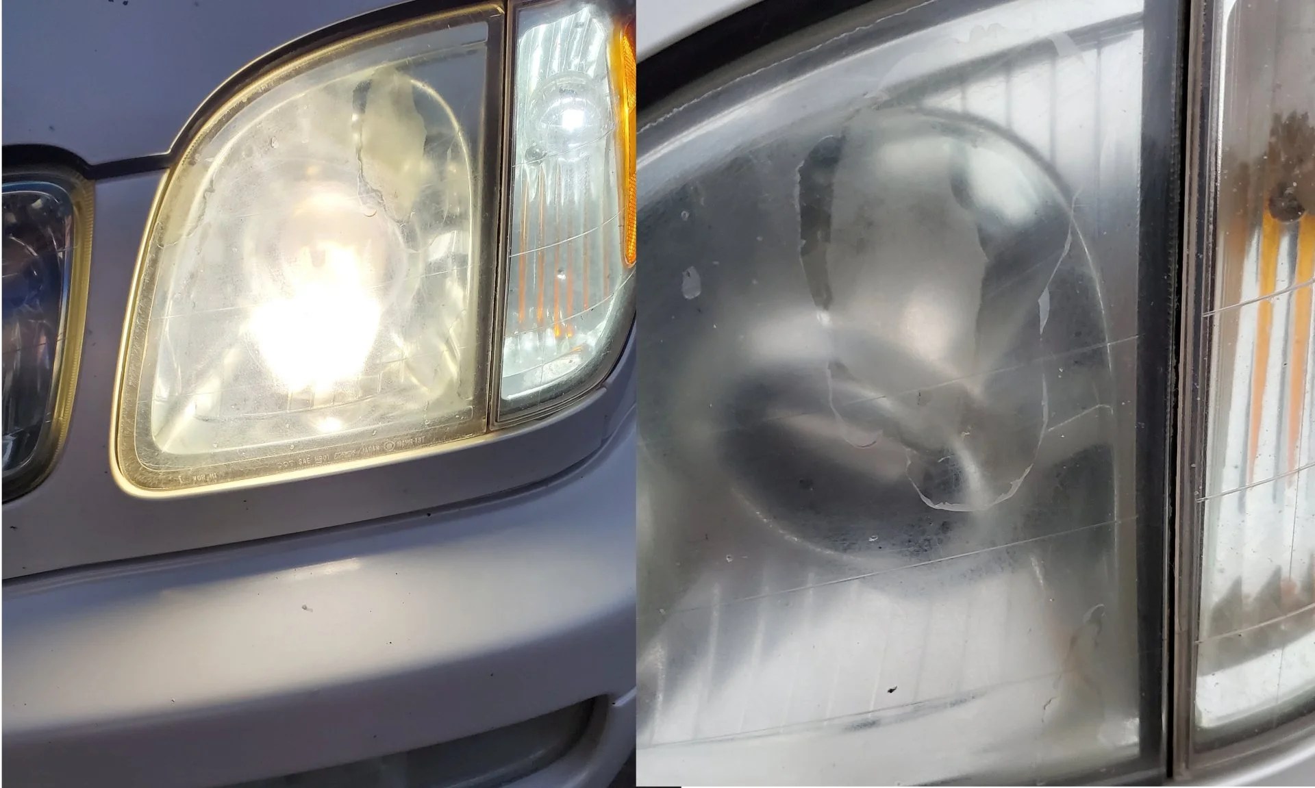 Headlight lens film removal | IH8MUD Forum
