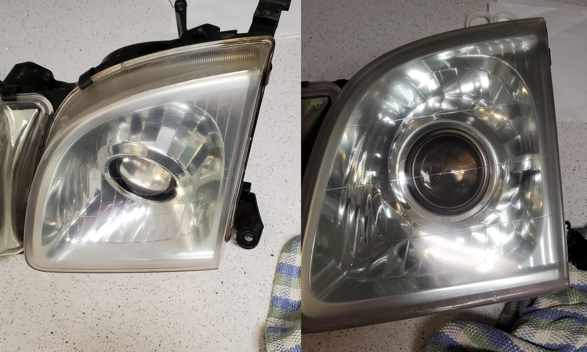 Headlight lens film removal | IH8MUD Forum