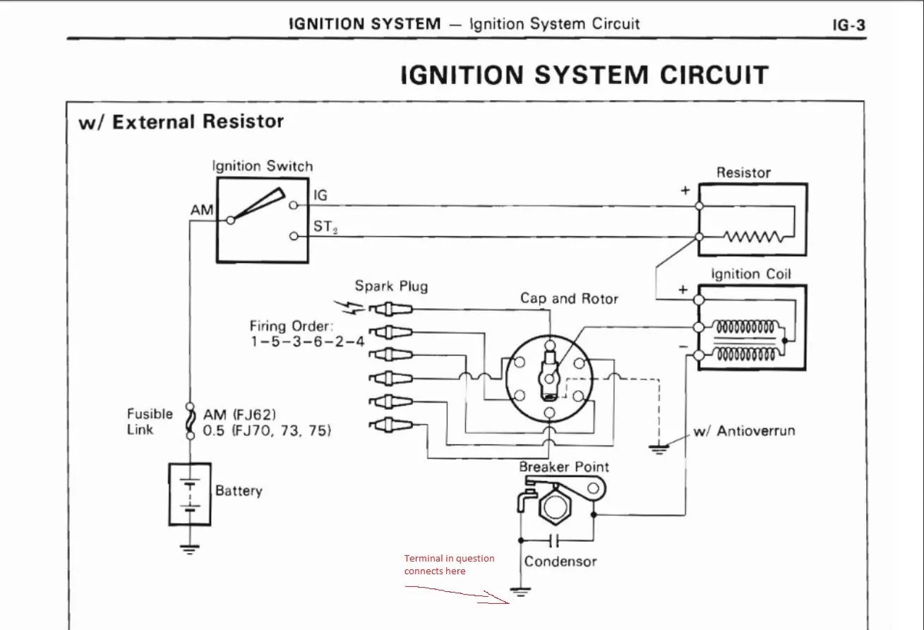 What happens to the points (and condenser) connector after installing