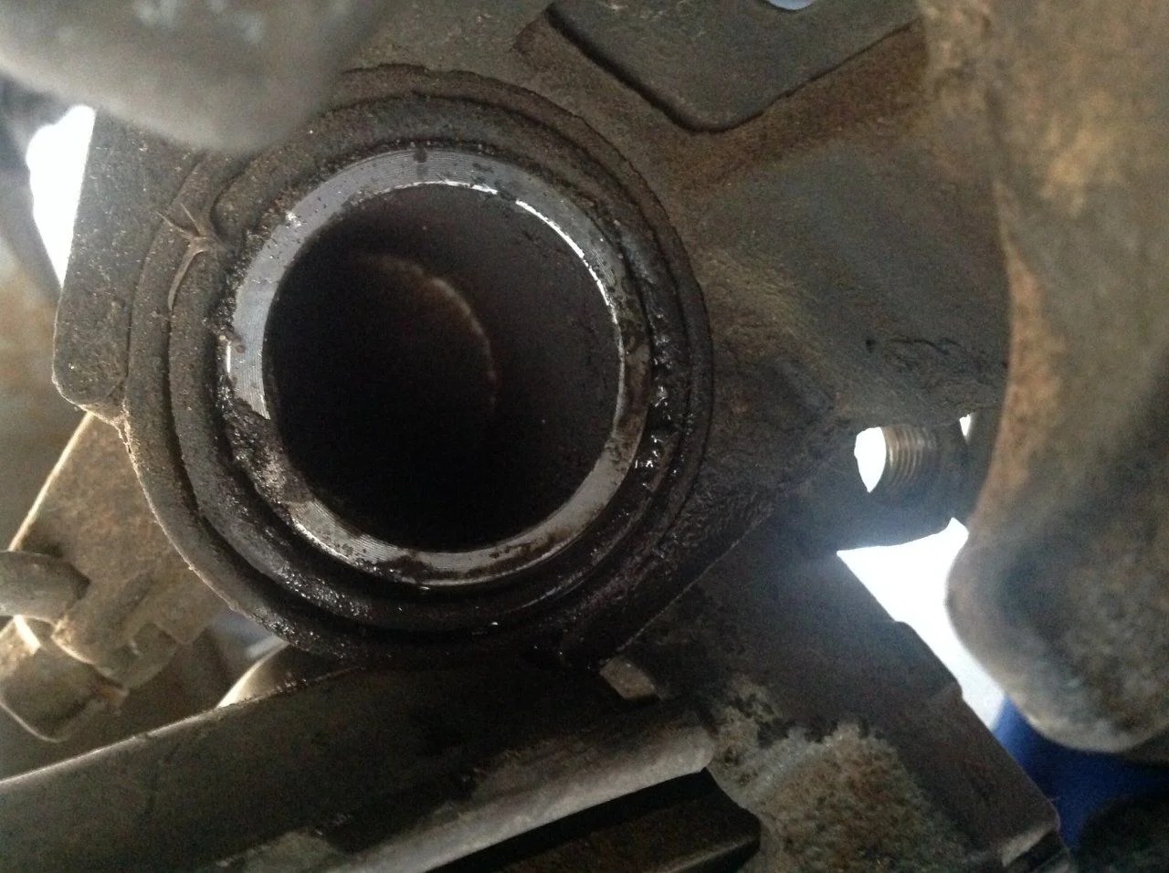 I've read a lot of threads about soft or spongy brake pedal. What is