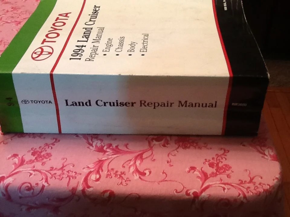 For Sale - 1994 Land Cruiser (FZJ-80) factory service/repair manual