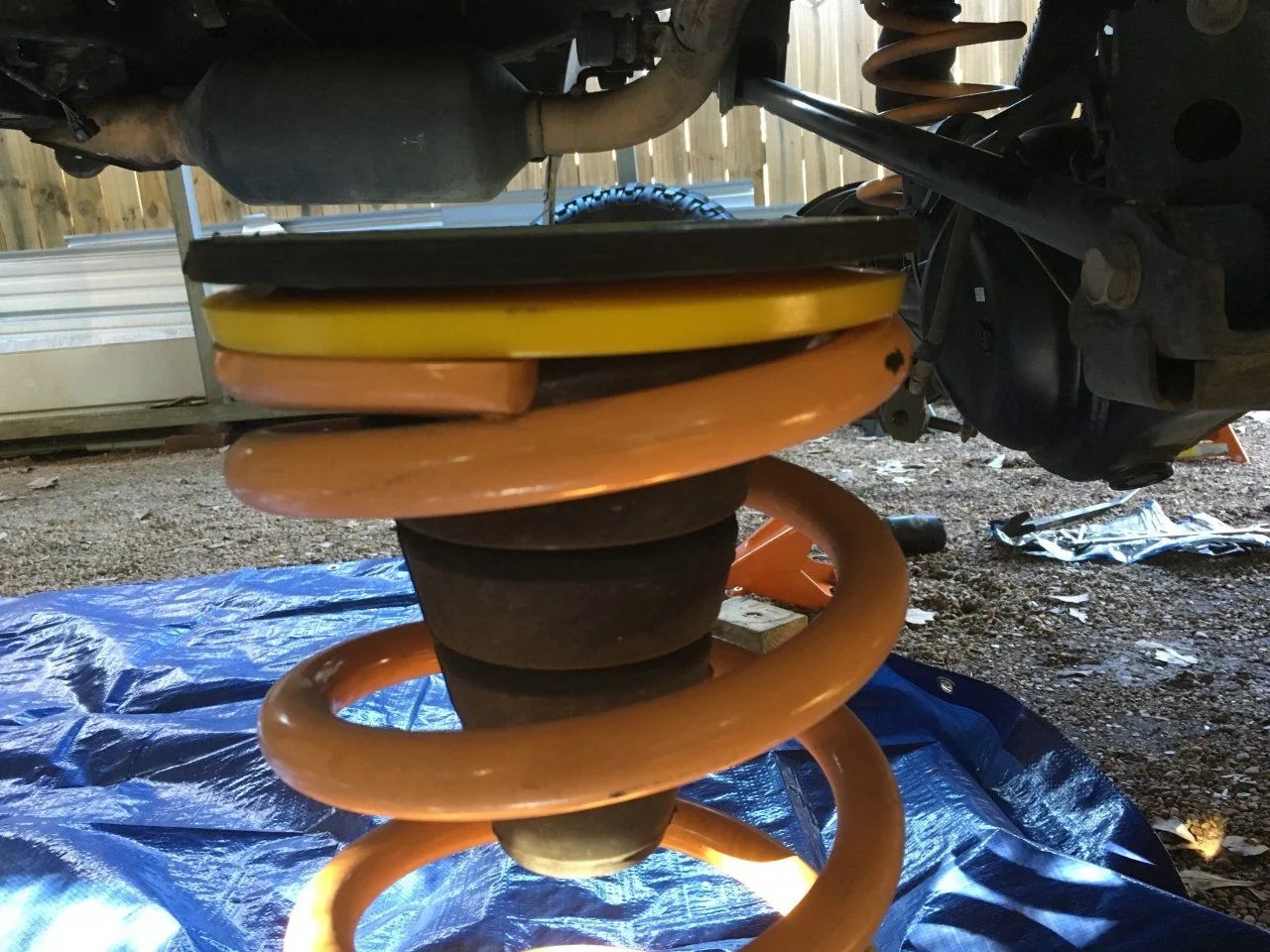 80 Series OME Trim Packers Installed IH8MUD Forum