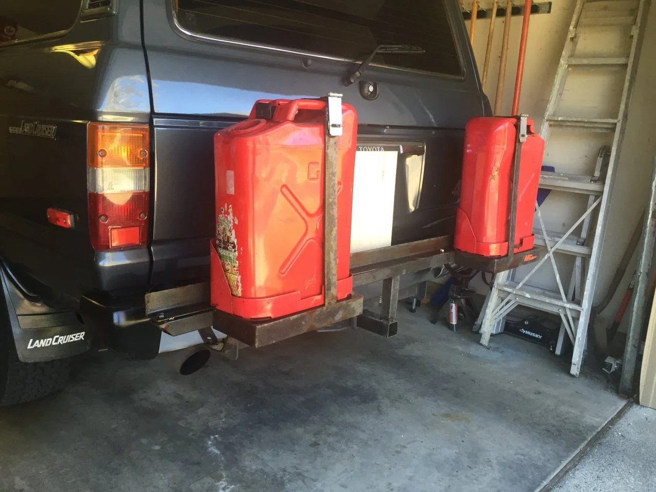 For Sale FJ62 Hitch mounted 2 fuel can carrier NorCal IH8MUD Forum
