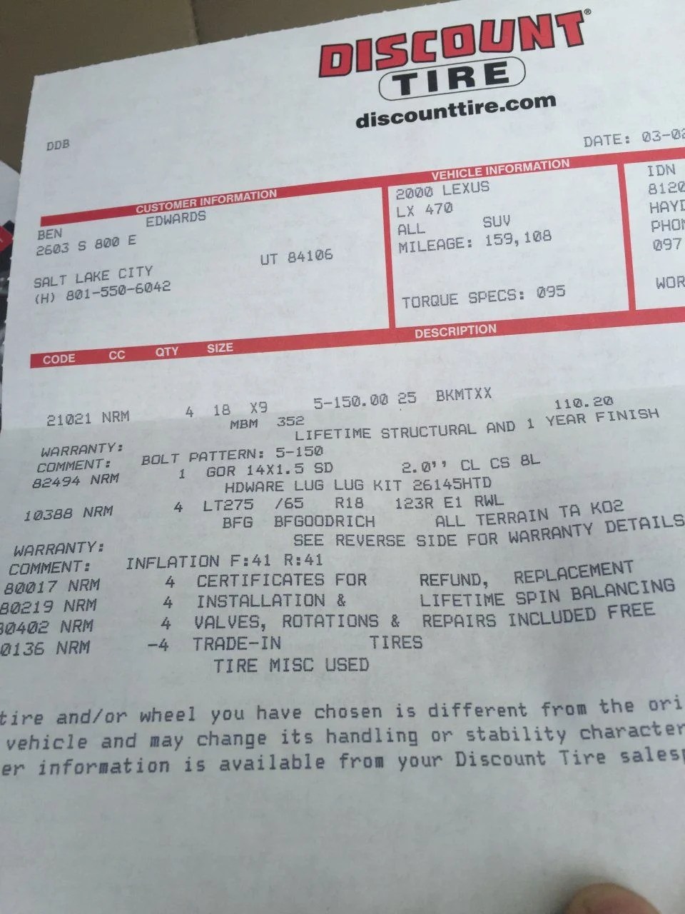 For Sale 2000 LX470 Page 2 IH8MUD Forum