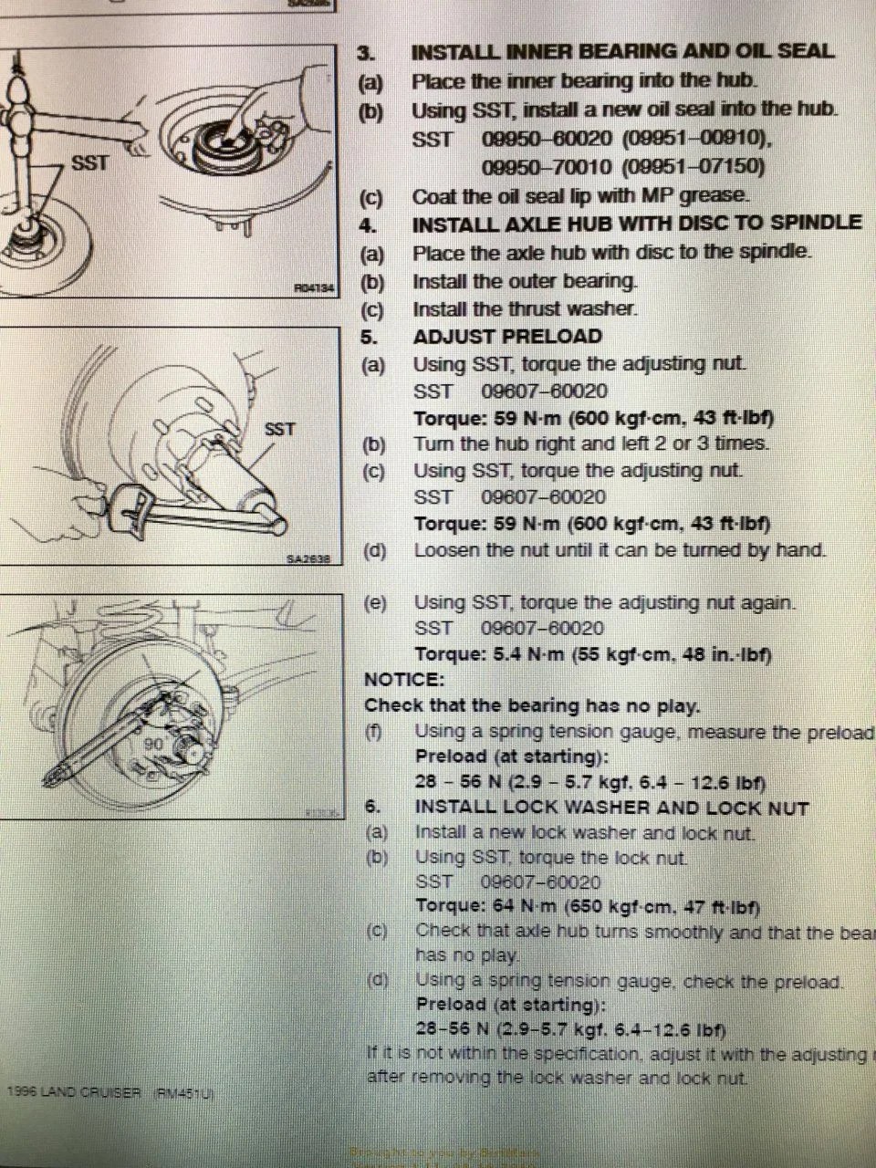 Fixing Front Wheel Bearing Preload IH8MUD Forum