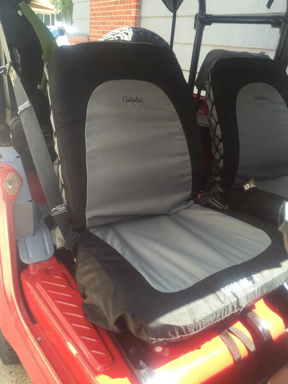 Trailgear low back seat covers from Cabelas IH8MUD Forum