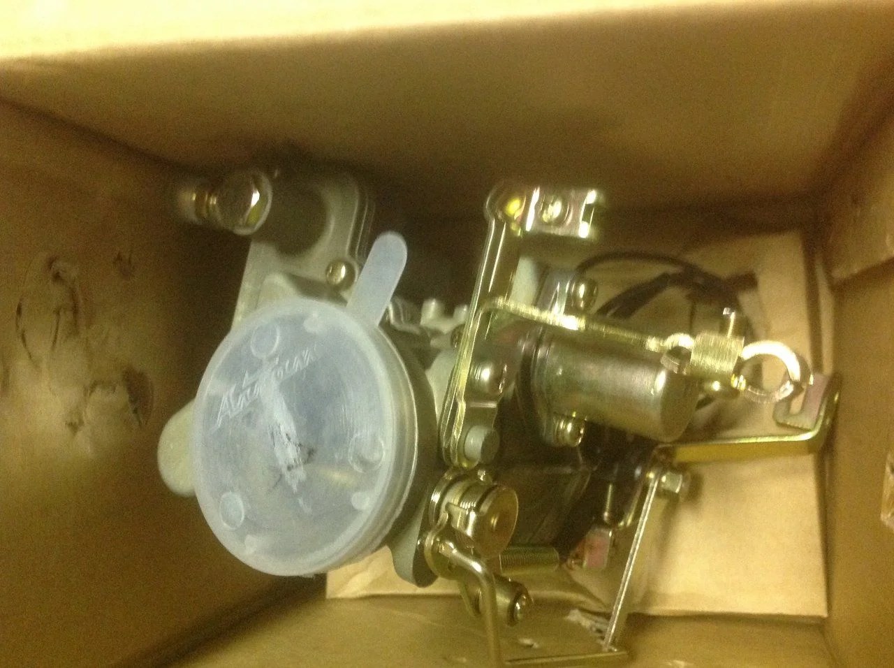 Small Sight Glass 1bbl Carb fuel float sticking? IH8MUD Forum