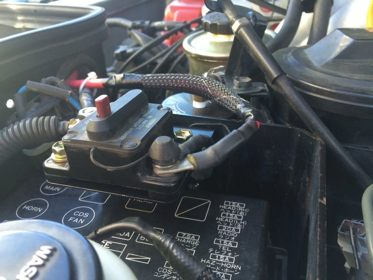 Remove / Relocate Charcoal Evap Canister & Electrical Opinions Welcome