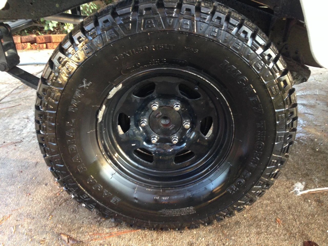 For Sale 4 powder coated fj60 wheels with 31/10.5/15 (Houston) IH8MUD Forum
